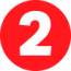 number-icon-2 Number 2 icon